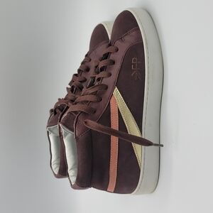 Freshly Picked Women's Burgundy High Top Sneaker  size 8